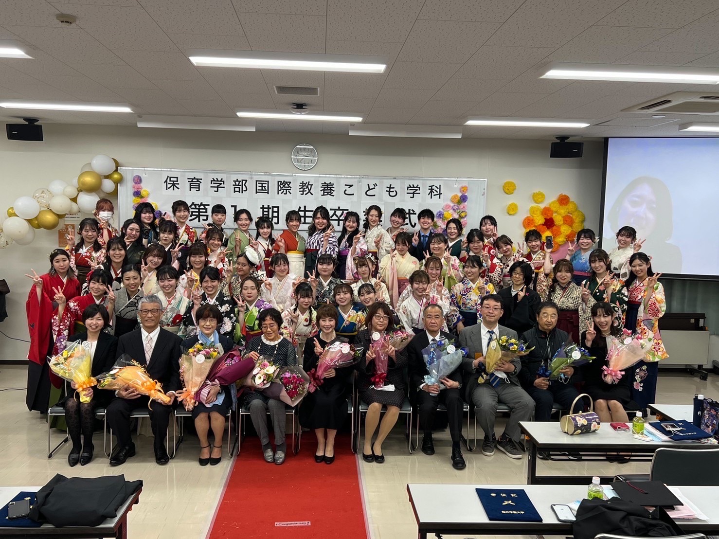 国際教養こども学科 初の卒業生！｜学校法人 桜花学園 桜花学園大学