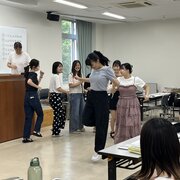 保育園実習の模擬保育をしました
