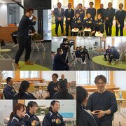 元・中日ドラゴンズの三好大倫氏が野球部員を激励