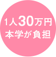 1人35万円本学が負担